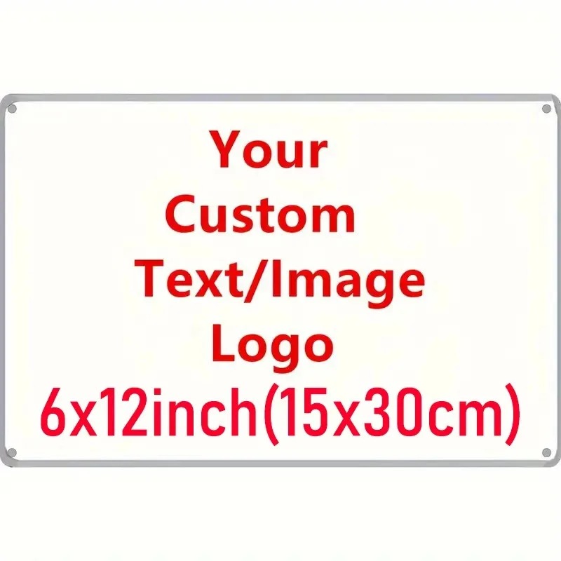 Home Bar Signs - [2D Flat] 6×12 Inch 15×30cm Personalized