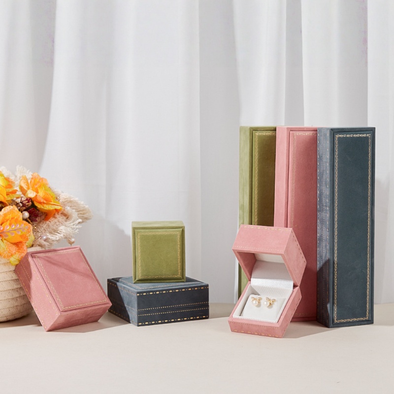 Premium Velvet Jewelry Box wit - Bar Cart Gold ulasan dan harga