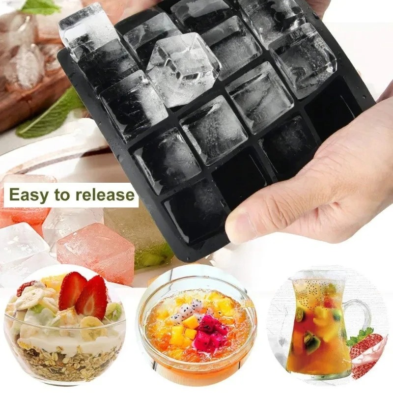 24 Grid Silicone Ice Cube Mold - Ice Mold Sphere ulasan dan harga