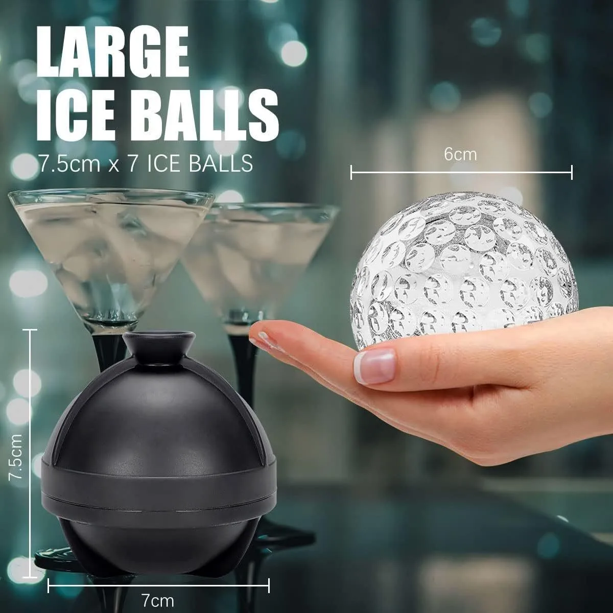 Food Grade Silicone Ice Ball M - Ice Mold Sphere ulasan dan harga