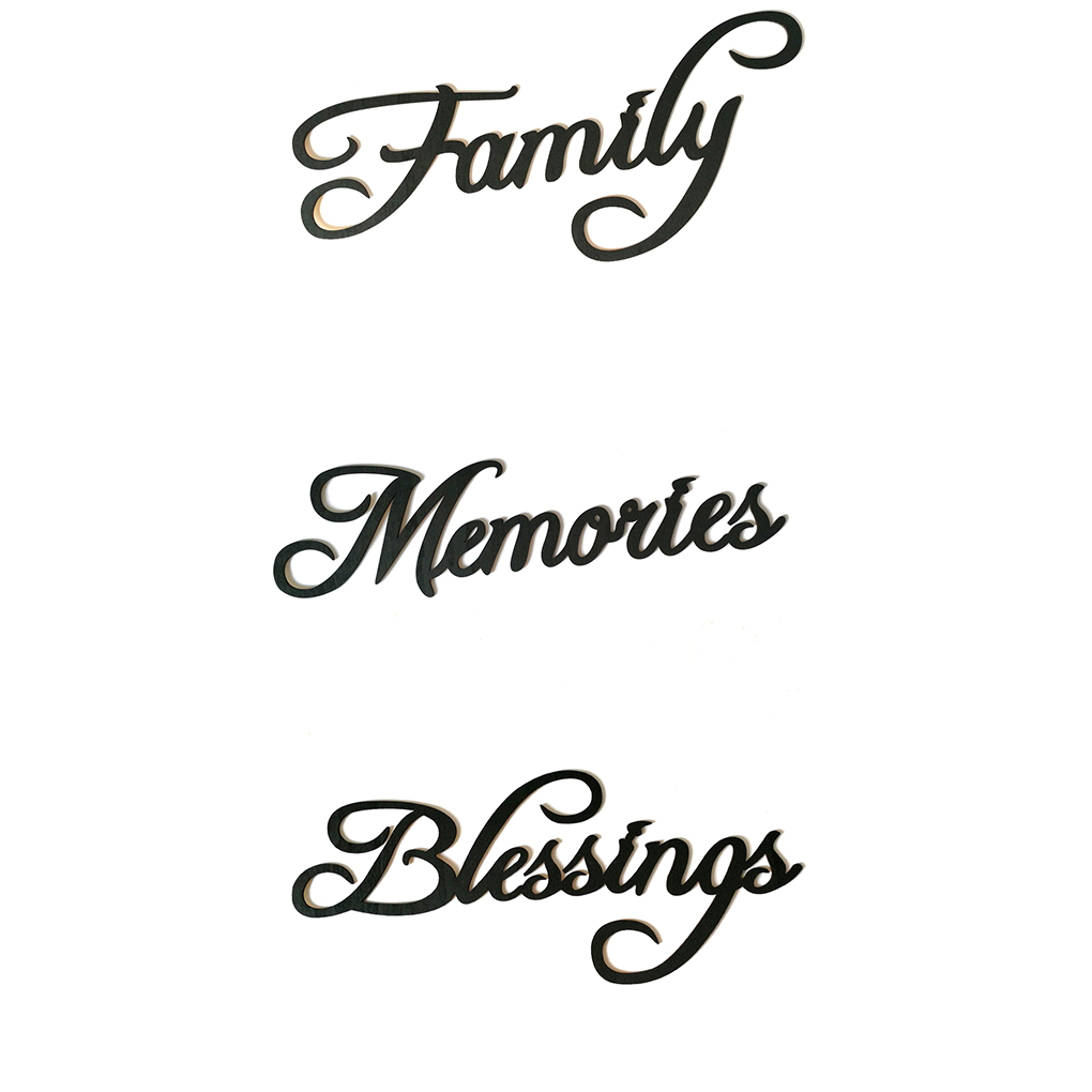 Family Memories Blessings Lett - Home Bar Word ulasan dan harga