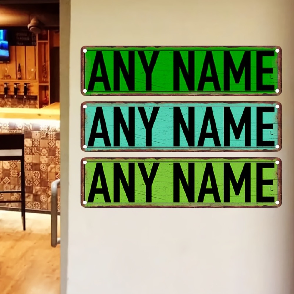 2D Flat 16 Colors Custom Alumi - Home Bar Signs ulasan dan harga