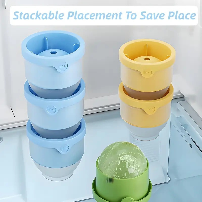 Ice Ball Moulds, Round Ice Cub - Ice Mold Sphere ulasan dan harga