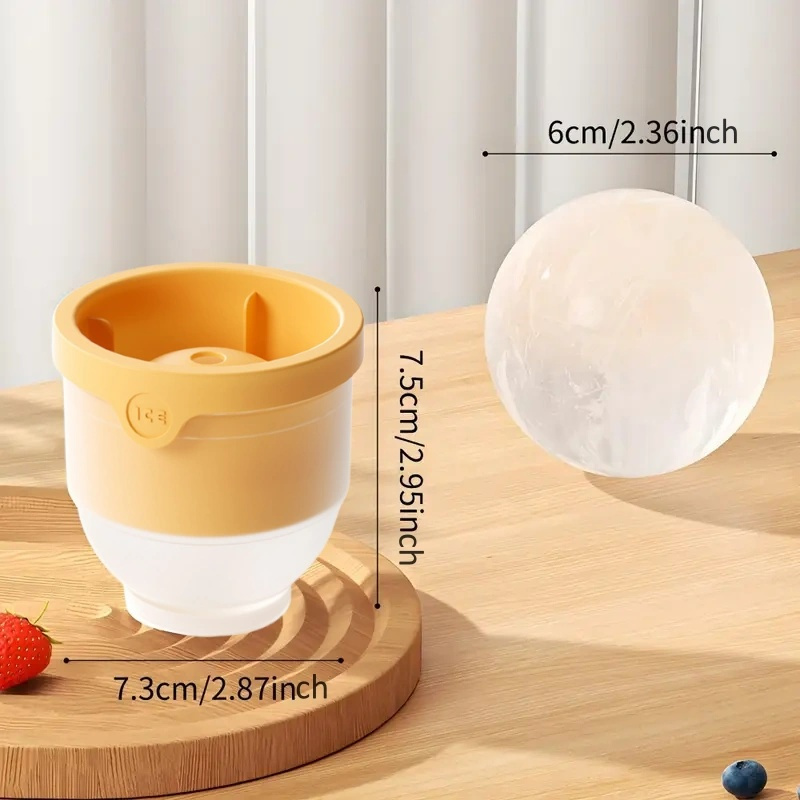 Ice Ball Moulds, Round Ice Cub - Ice Mold Sphere ulasan dan harga