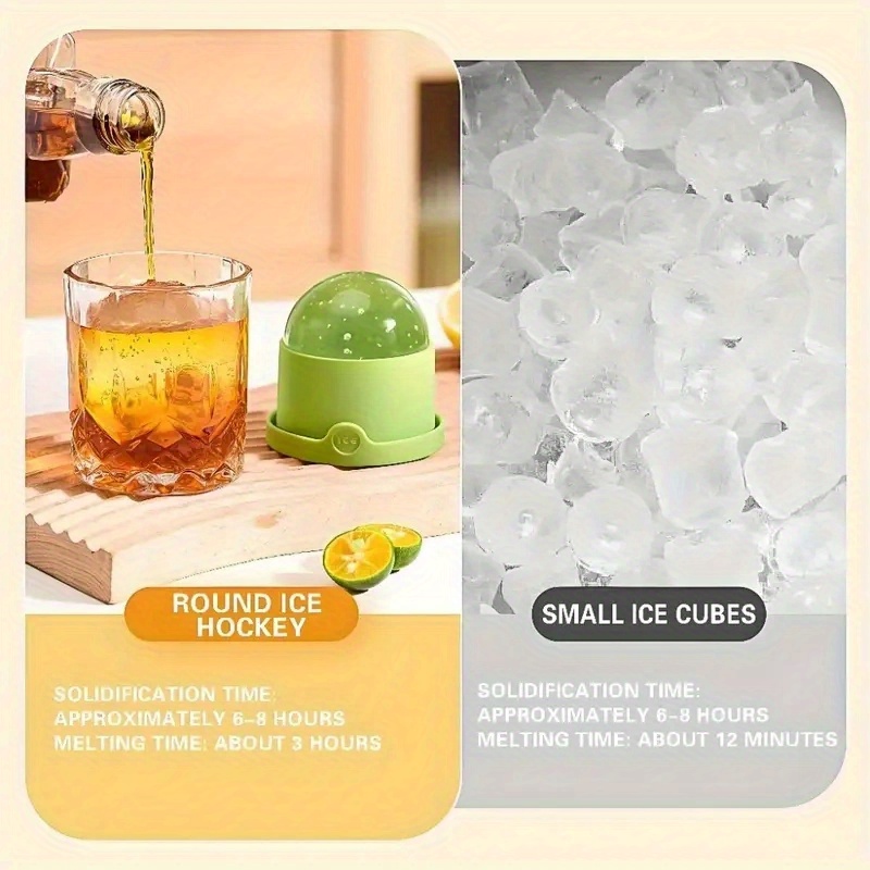 Ice Ball Moulds, Round Ice Cub - Ice Mold Sphere ulasan dan harga