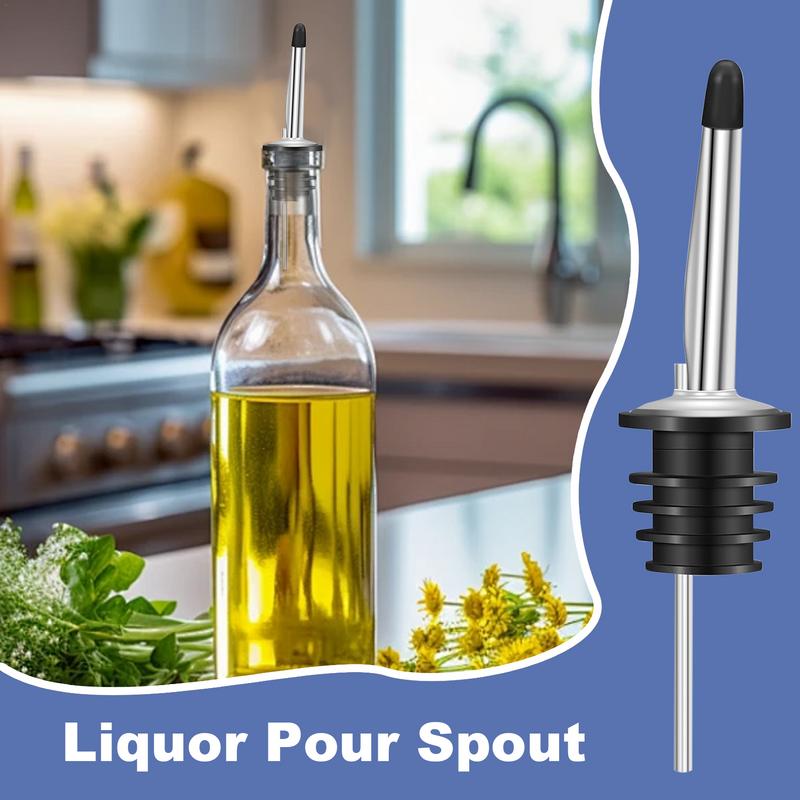 Speed Pourers With Caps Stainl - Speed Pourer Cap ulasan dan harga