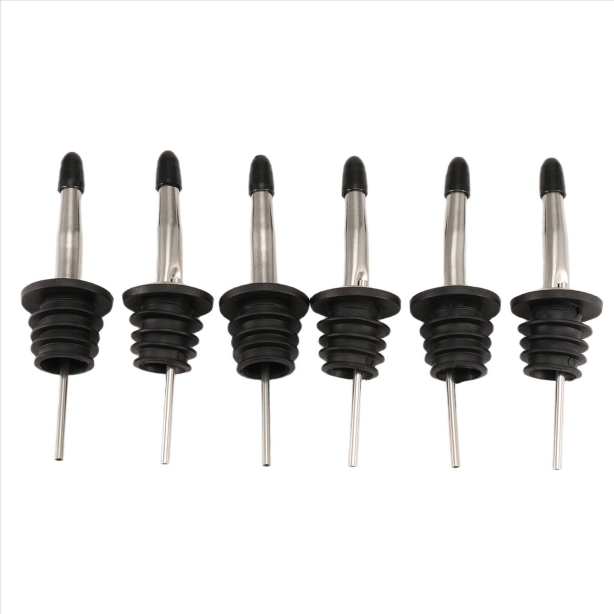 REST 6Pcs Stainless Steel Pour - Speed Pourer Cap ulasan dan harga