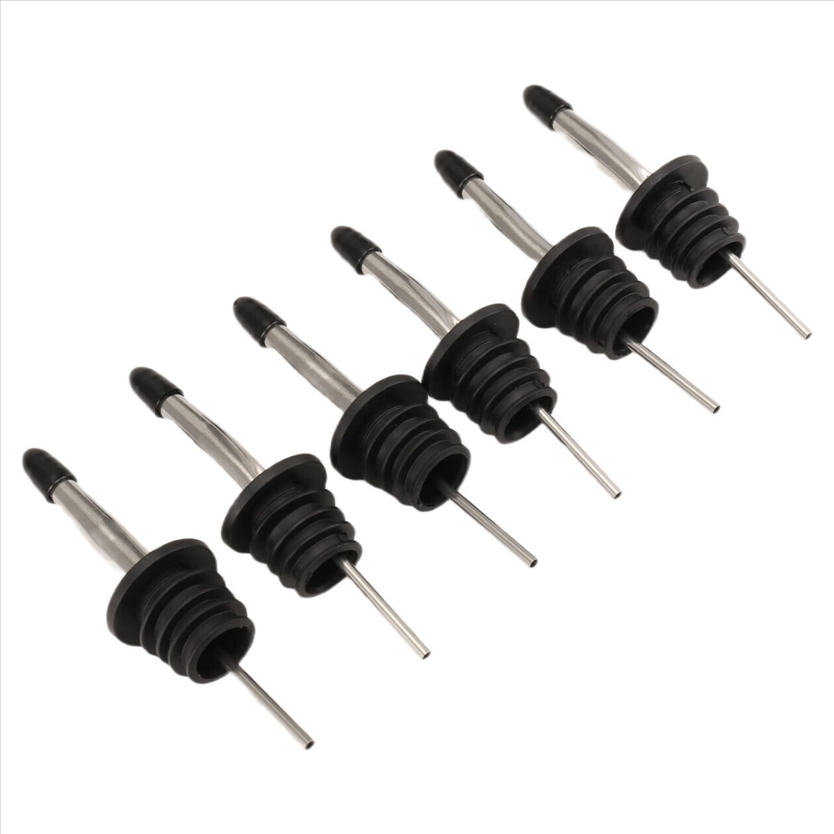 REST 6Pcs Stainless Steel Pour - Speed Pourer Cap ulasan dan harga