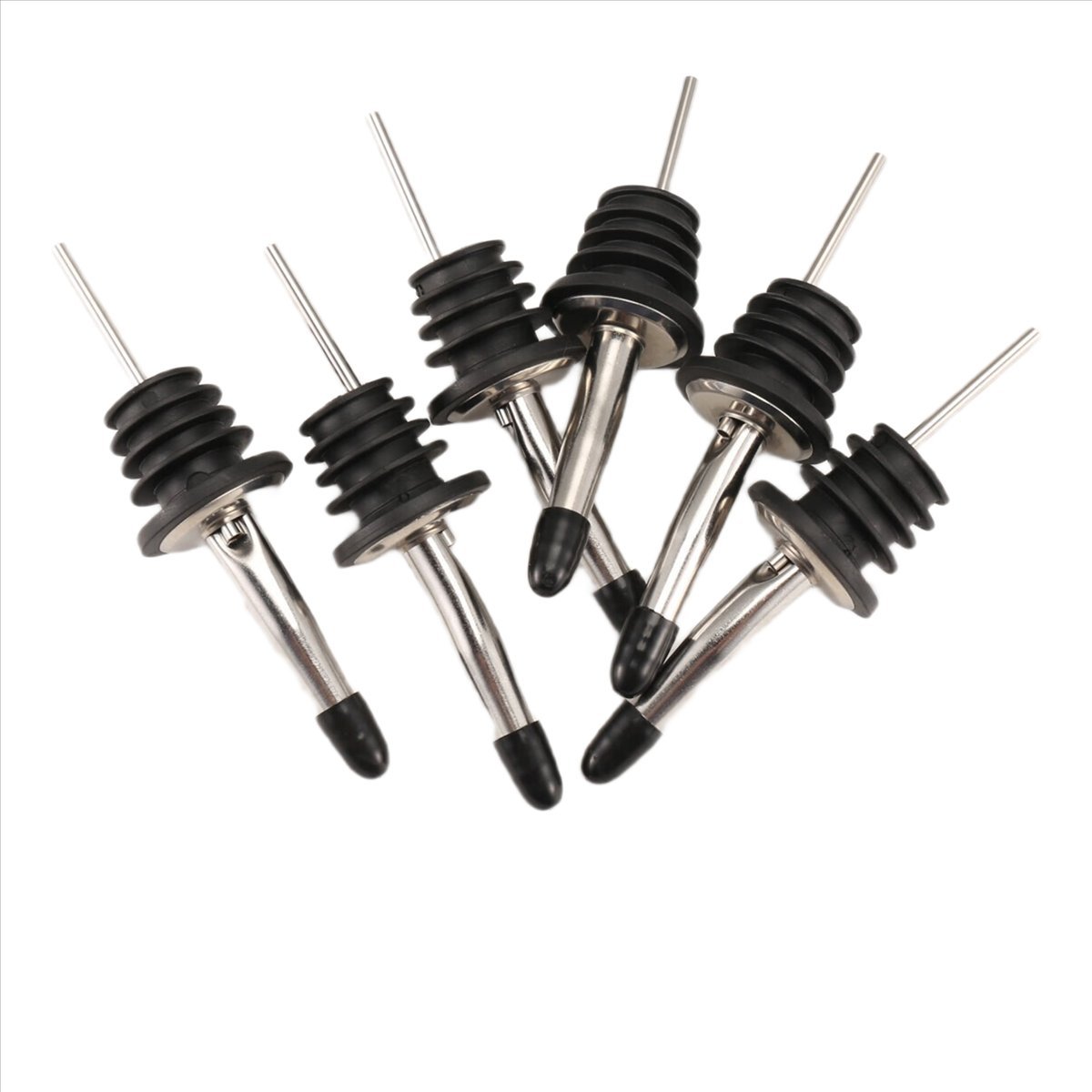 REST 6Pcs Stainless Steel Pour - Speed Pourer Cap ulasan dan harga