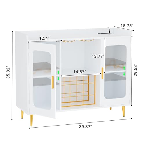 Liquor Cabinet Bar with Power  - Home Bar And Cabinet ulasan dan harga
