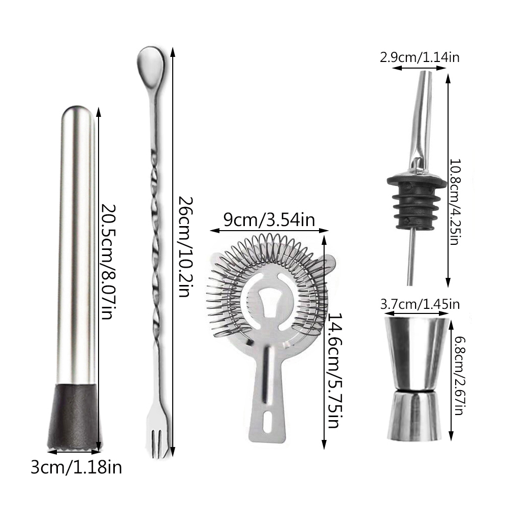 Stylish Bar Essentials Collect - Home Bar Setup Kit ulasan dan harga