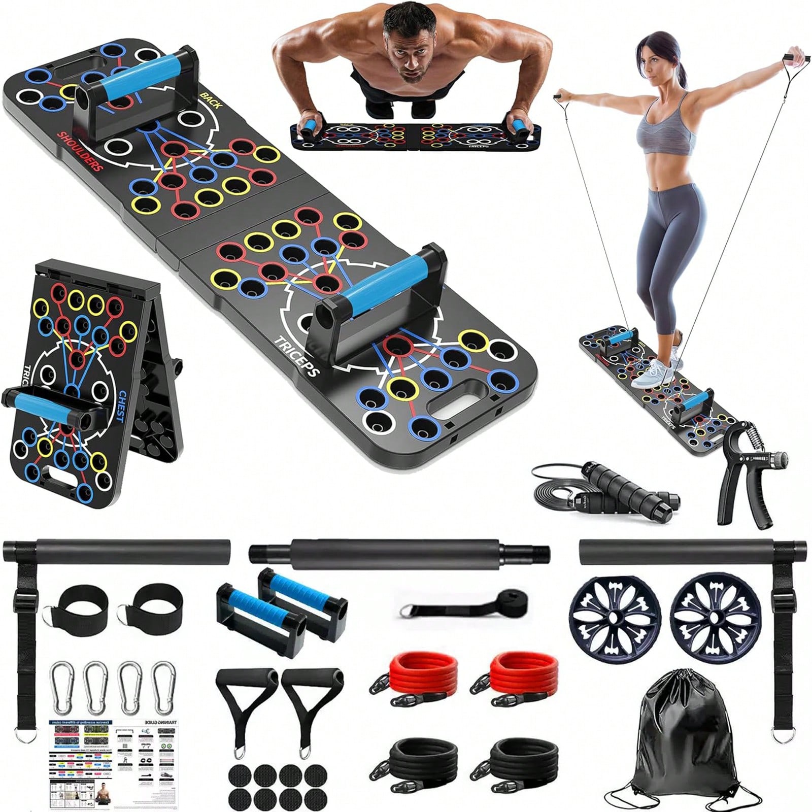 Multifunctional Foldable Push‑ - Home Bar Setup Kit ulasan dan harga