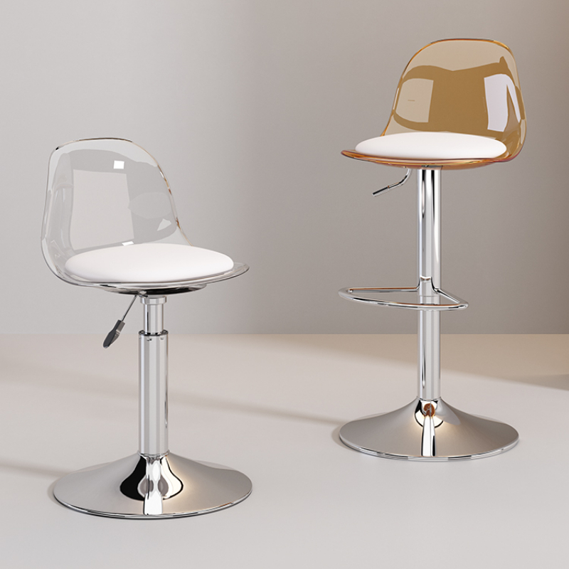 Acrylic Transparent Stool Heig - Home Bar Lounge ulasan dan harga