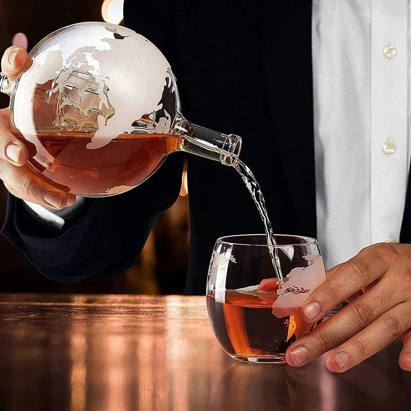 1L Creative Globe Decanter Set - Decanter Globe Set ulasan dan harga